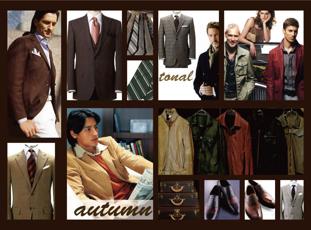 メンズパーソナルカラー オータム