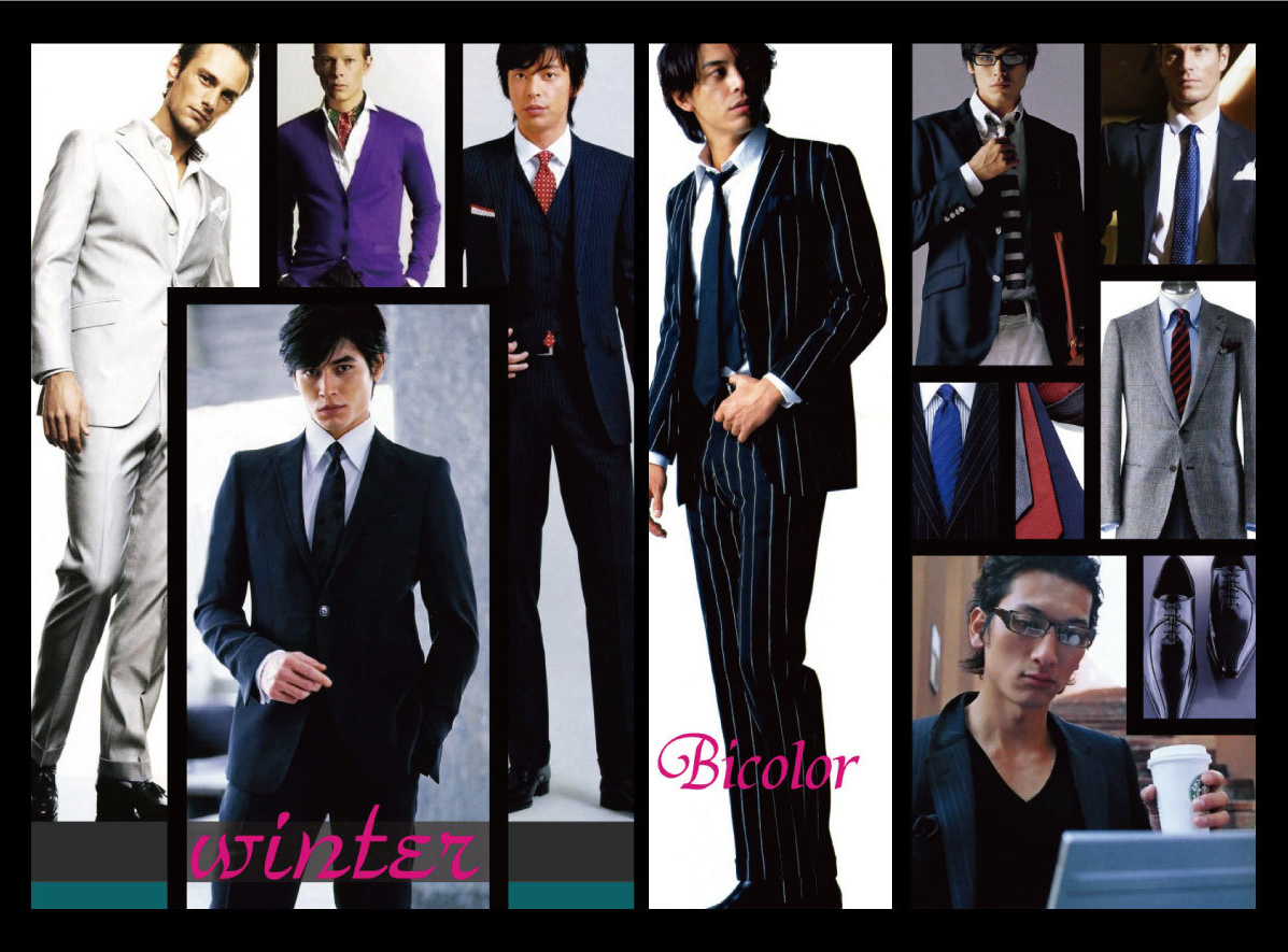 メンズパーソナルカラー ウィンター